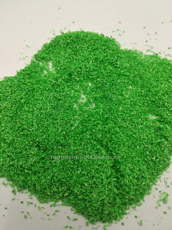 Материалы для создания диорам Присыпка (имитация травы) зеленая мелкая, Dasmodel