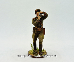 Военкор-лейтенант РККА 1943-45 гг., 54 мм, Студия Большой полк (ИЛ0210.14.01.54) (ИЛ0210.14.01.54)
