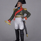 Миниатюра в росписи Генерал Д.С.Дохтуров. Россия, 1812 г., 1:32, Сибирский партизан (СП082) (СП082)