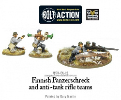Финский отряд с панзершрек и ПТ руж. BLI Warlord (WGB-FN-23) (WGB-FN-23)