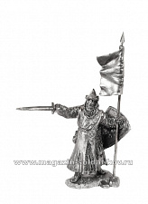 Миниатюра из олова Рыцарь - крестоносец XII-XIII вв 54 мм, Runecraft Солдатики Публия - фото