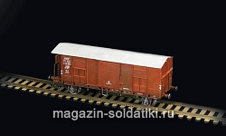 Сборная модель из пластика ИТ Вагон Freight car F (1/87) Italeri