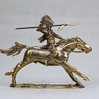 Миниатюра из бронзы Всадник. Битва при Литтл-Бигхорн, 1876 г. 40 мм, Седьмая миниатюра (1876 111) (1876 111)