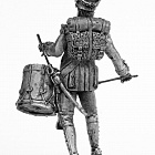 Миниатюра из олова 715 РТ Барабанщик пехотного полка княжества Литовского, 54 мм, Ратник
