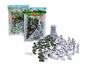 Солдатики из пластика 12053 Игровой набор «Рота солдат», Биплант - фото