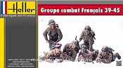 81224 Солдаты Groupe De Combat Franсais 39-45 1:35 Heller