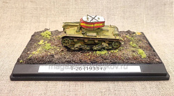 Масштабная модель в сборе и окраске Т-26 (1933 г.), 1/72 (Q208-111) (Q208-111 )