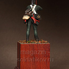Сборная фигура из смолы SM 5405 Рядовой Свободного корпуса фон Клейста. Пруссия. 1756-1763, 54 мм, SOGA miniatures (SM-5405) (SM-5405)