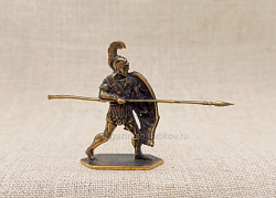 Фигурки из бронзы Афинский гоплит №4 (40 мм, бронза), Воины и битвы