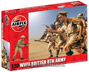 Солдатики из пластика А Британская 8-я армия (1/32) Airfix - фото