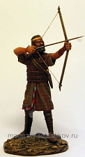 Сборная фигура из металла Archer 7 c.b.c., 54 мм, Alive history miniatures - фото