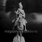 Сборная миниатюра из смолы Шеволежер-лансер княжества Берг в Испании, 1808-09 гг., 54 мм, Chronos miniatures (CHM-54387) (CHM-54387)