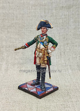 Миниатюра из олова Петр III, 54 мм, Студия Большой полк - фото