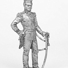 Миниатюра из олова Генерал-майор А.П.Ермолов. Россия, 1812 г. 54 мм EK Castings