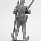 Миниатюра из олова 551 РТ Датский лыжник-егерь, 1808 год., 54 мм, Ратник (551-РТ) (551-РТ)