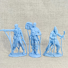 Солдатики из мягкого резиноподобного пластика Пираты №2, набор 6 шт, 1/32 Soldiers. Есть