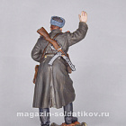 Миниатюра в росписи Старший сержант - артиллерист, командир орудия, 1943-45 гг. СССР, 1:32, Сибирский партизан (СП150) (СП150)