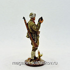 Красноармеец минометчик с миной 120 мм. 1941-43 гг., 54 мм, Студия Большой полк (ИЛ0215.14.01.54) (ИЛ0215.14.01.54)