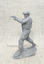 Сборная миниатюра из смолы Боец ССО РФ, 75 мм, Солдатики Публия - фото