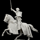 Сборная миниатюра из смолы Жанна д’Арк, 75 mm Medieval Forge Miniatures (E-75-010) (E-75-010)