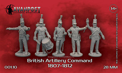 Британская артиллерия: командная группа (1807-1812), 28 мм Аванпост