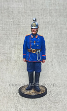 Миниатюра из олова Унтер-офицер пожарной охраны, Российская Империя, 54 мм, Студия Большой полк - фото