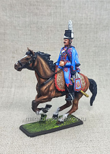 Миниатюра из олова Французский гусар 1800-1804 г., 54 мм, Студия Большой полк - фото