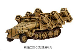 Сборная модель из пластика Sd Kfz 251/1C (Stuka) (15мм) Flames of War (GE242) (GE242)