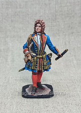 Миниатюра из олова Генерал-адмирал Лефорт, 54 мм, Студия Большой полк - фото