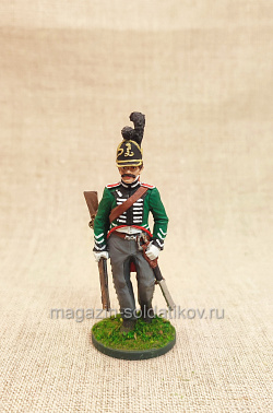 Рядовой шеволежерского полка гвардии. Гессен-Дармштадт, 1806-1812 гг., 54мм