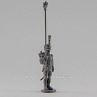 Сборная миниатюра из смолы Сержант-орлоносец легкой пехоты, стоящий, Франция, 28 мм, Аванпост