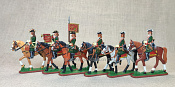 Р020(54-007) Владимирский драгунский полк, 1700-1721 гг. (набор в росписи), Большой полк