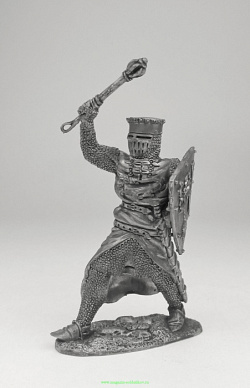 Миниатюра из металла Датский рыцарь. Невская битва. 54 мм, Солдатики Публия