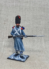 Карабинер легкой пехоты, Франция 1812, 54 мм, Студия Большой полк - фото