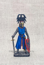 Миниатюра из олова Рейнмар фон Цветер. Германия, XIII в, 54 мм, Большой полк - фото