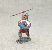 Миниатюра из олова Византийский воин, 54 мм, Студия Большой полк - фото