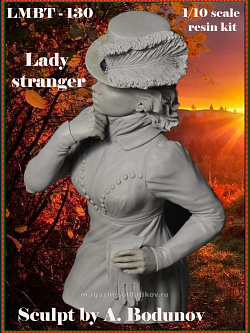 Сборная миниатюра из смолы Lady stranger 1/10, Legion Miniatures