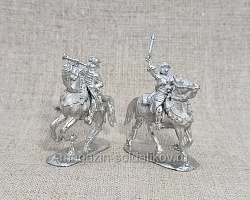 Сборная фигура из металла Польская кавалерия XVII в., набор №9, 28 мм, Figures from Leon (L130) (L130)