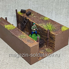 Окоп большой в росписи 1/72 - 1/56 (530-124) (530-124)