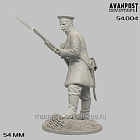 Русский гренадёр, 1855 г, 54 мм, Аванпост (54004) (54004)