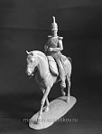 Сборная миниатюра из смолы Лейб-гвардии Жандармский полуэскадрон, Россия 1816-25 гг., 54 мм, Chronos miniatures - фото