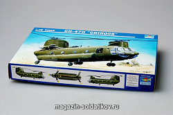 Сборная модель из пластика Вертолет СН - 47D «Чинук» 1:72 Трумпетер