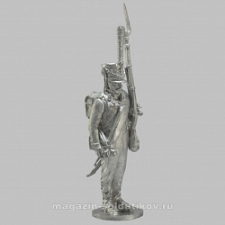 Сборная миниатюра из металла Русский гренадер (на плечо), Россия 1808-1812 гг, 28 мм, Аванпост