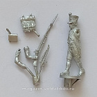 Сержант фузилёрной роты, в атаке, Франция, 28 мм, Аванпост (11100М) (11100М)