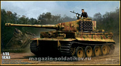 09539 Танк Pz.Kpfw.VI Ausf.E Sd.Kfz.181 Tiger I (Medium Production) w/ Zimmerit 1:35 Трумпетер