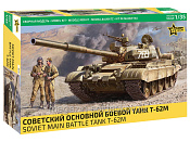 Сборная модель из пластика Советский основной боевой танк Т-62 (1/35) Звезда - фото