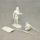Сборная миниатюра из смолы Римский воин в походе 1/24 Alex-Moscow (AM247) (AM247)