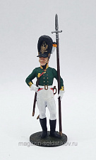 Унтер-офицер Лейб-гвардии Преображенского полка. Россия, 1802-06 гг., 54 мм, Soldanir - фото