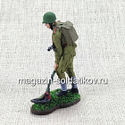 Ряд.сапёрных частей Красной Армиии с миноискателем 1943-45 гг., 54 мм (QF0044) (QF0044)