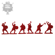 Солдатики из пластика Полк Левой Руки, (6 шт, красный), Воины и битвы - фото